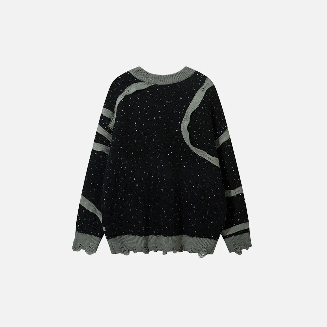 Y2K Cosmic Threads Sweater