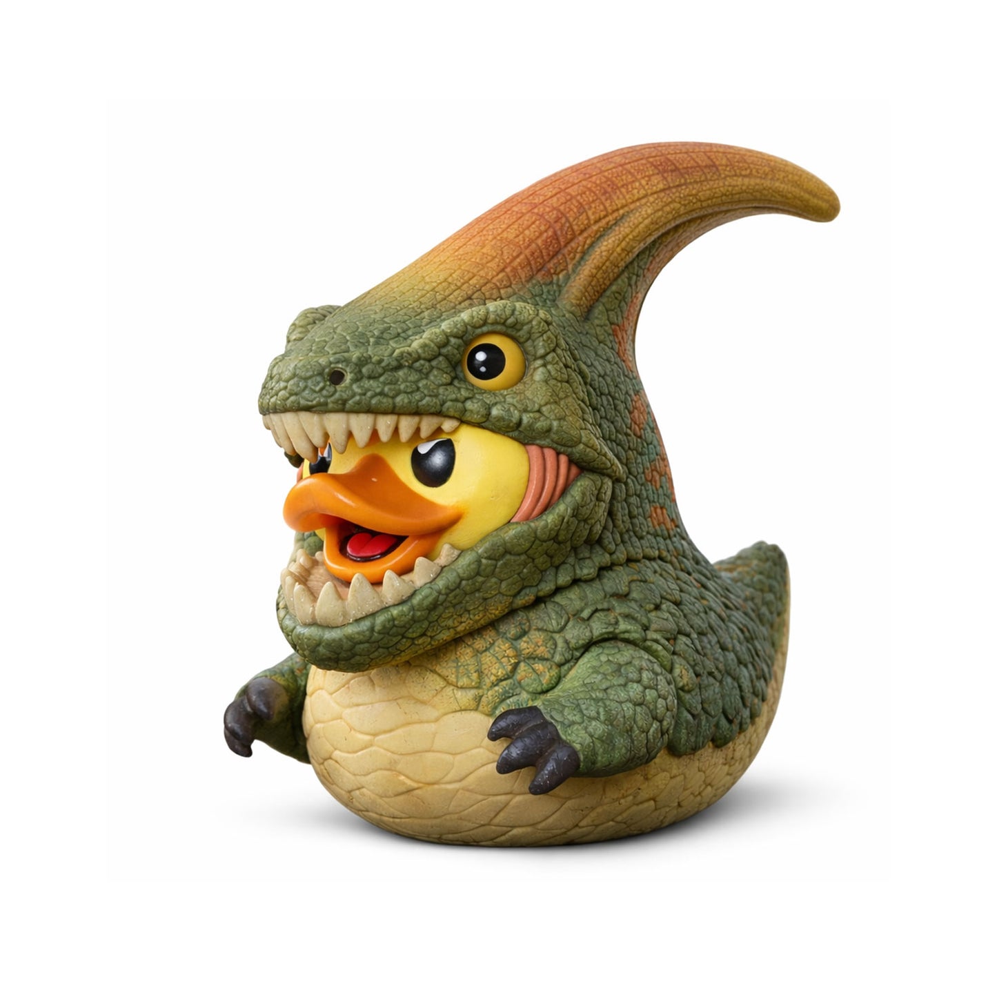 Parasaurolophus Dinosaur Duck Figurine