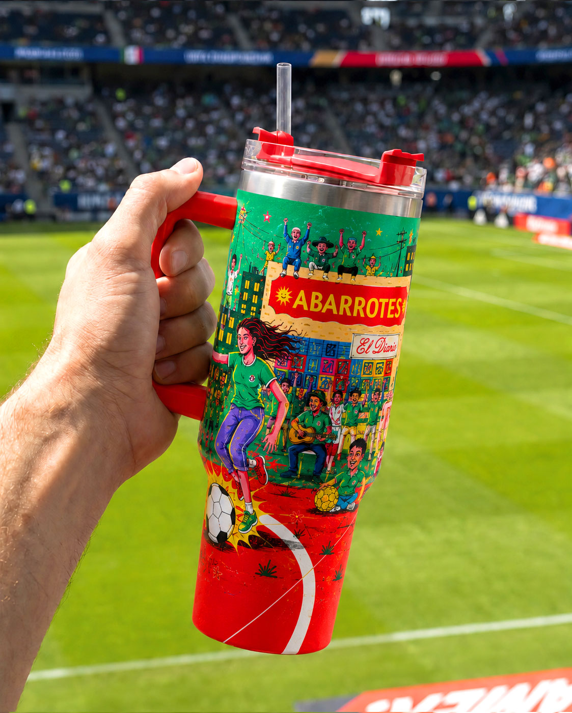Abarrotes Urban Art Insulated Tumbler 40oz