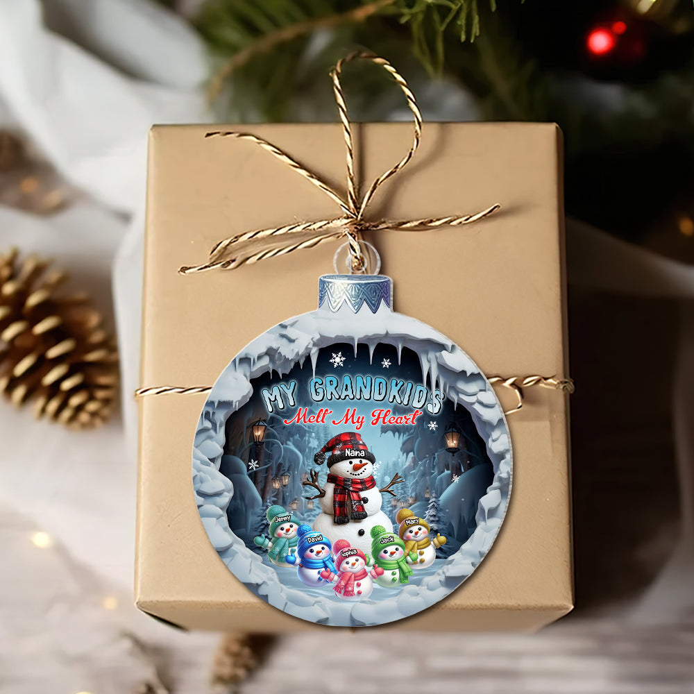 Personalized Gifts For Grandma Christmas Ornament 01qhtn131124
