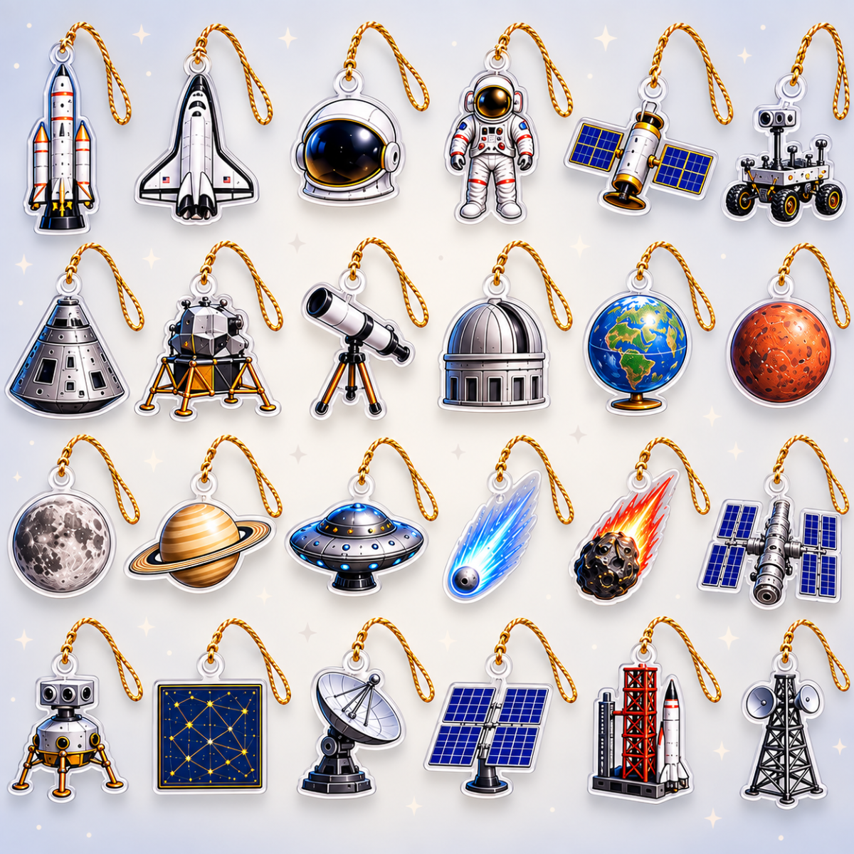 2026 Space Explorer Advent Calendar – 24-Day Christmas Countdown with Space-Themed Collectibles, Astronomy Holiday Gift for Kids, Science Lovers & Stargazers