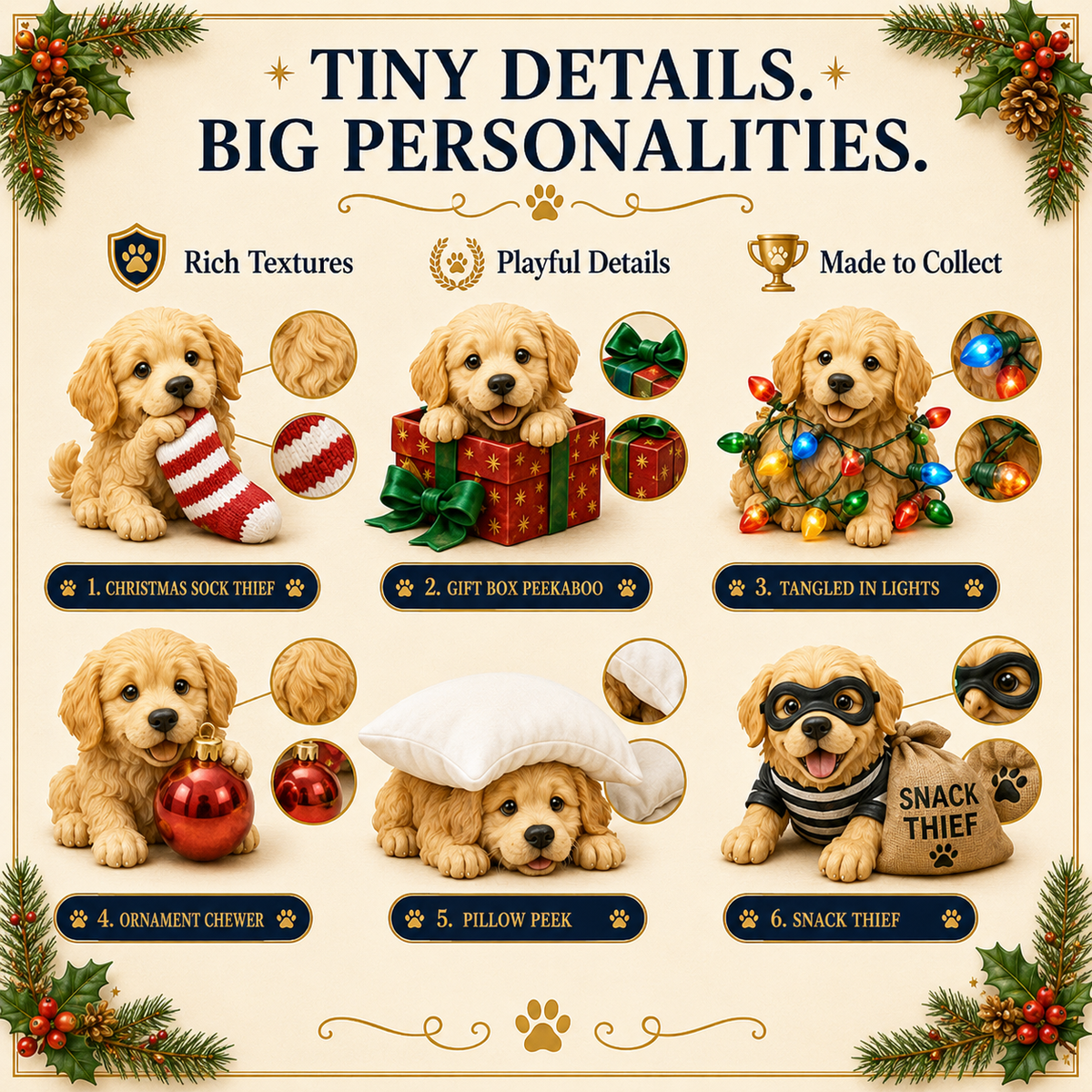 24 Days of Day of Golden Mischief - 2026 Advent Calendar