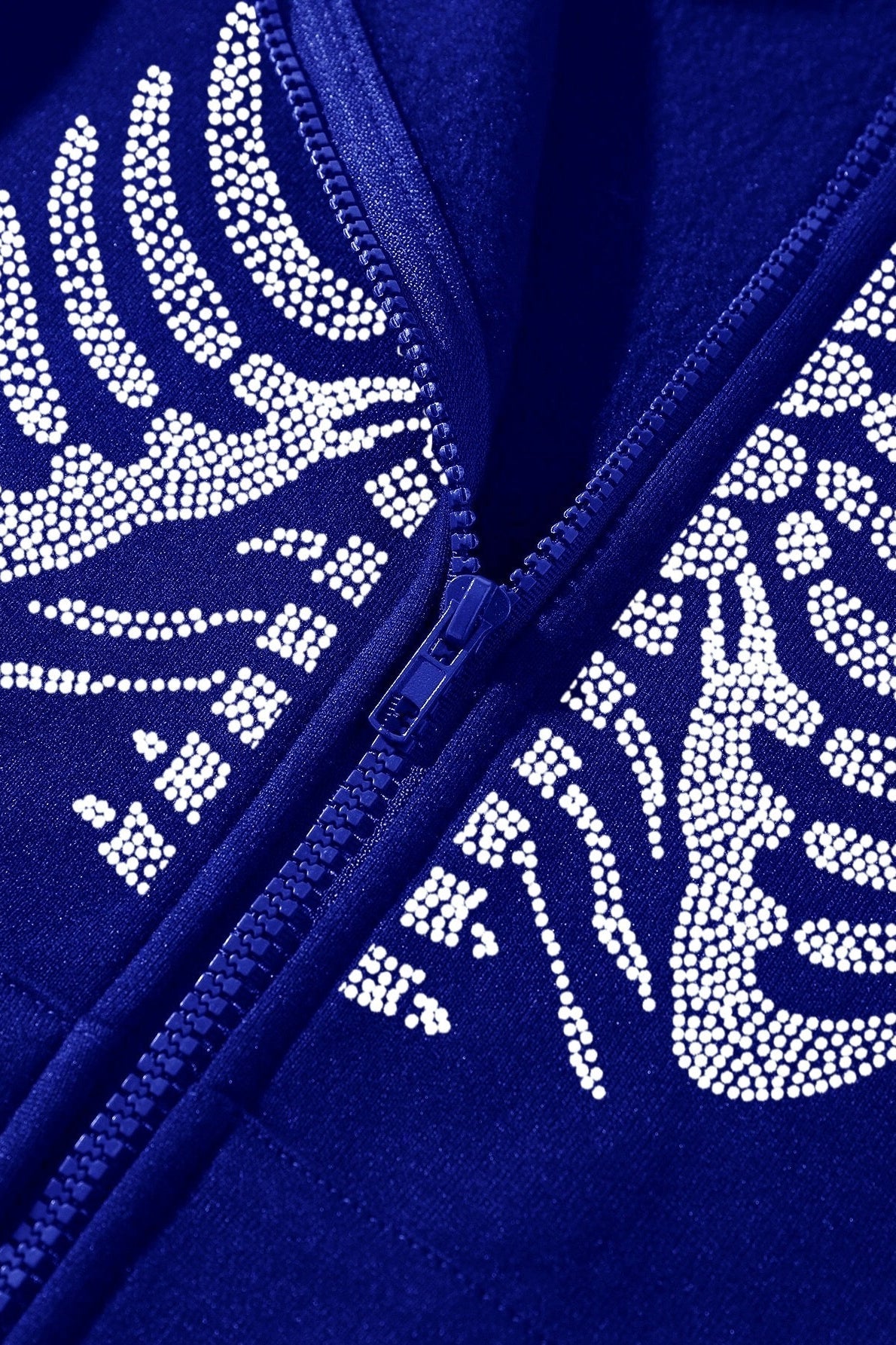 Skeleton Graphic Zip Hoodie