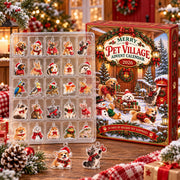 Pet Village 2026 Christmas Advent Calendar: 24-Day Countdown Keepsake Box (Blind Box)