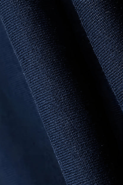 Embroidered Number Zip Up Hoodie