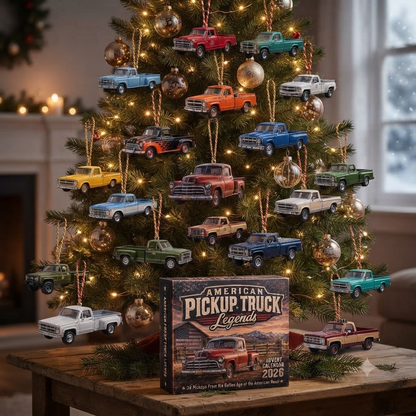 24 Days of American Pickup Truck Legends Advent Calendar 2026