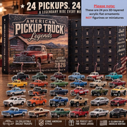 24 Days of American Pickup Truck Legends Advent Calendar 2026