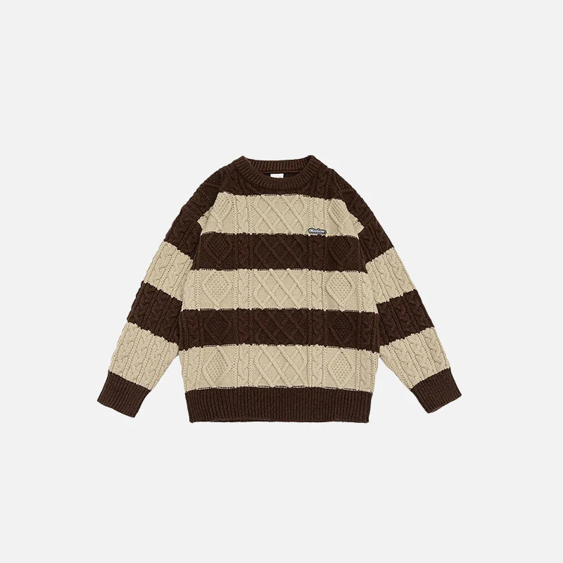 Classic Cable Knit Sweater