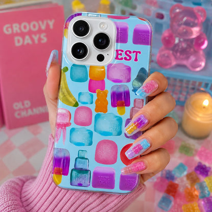 NeeDoh Cute Squish Cubes Light Blue Phone Case