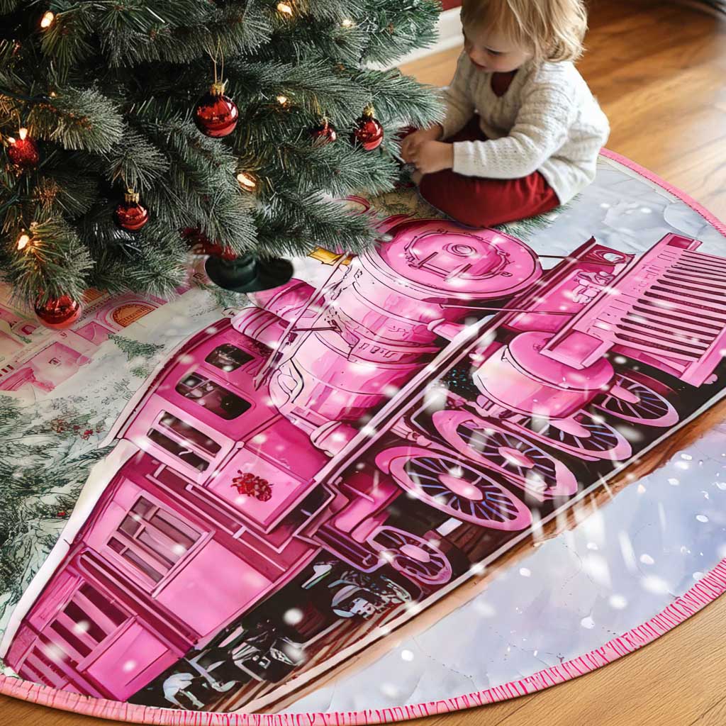 Train Christmas Tree Skirt UKTD5241001
