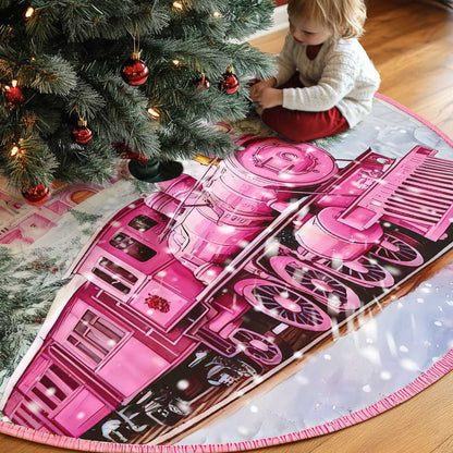 Train Christmas Tree Skirt UKTD5241001