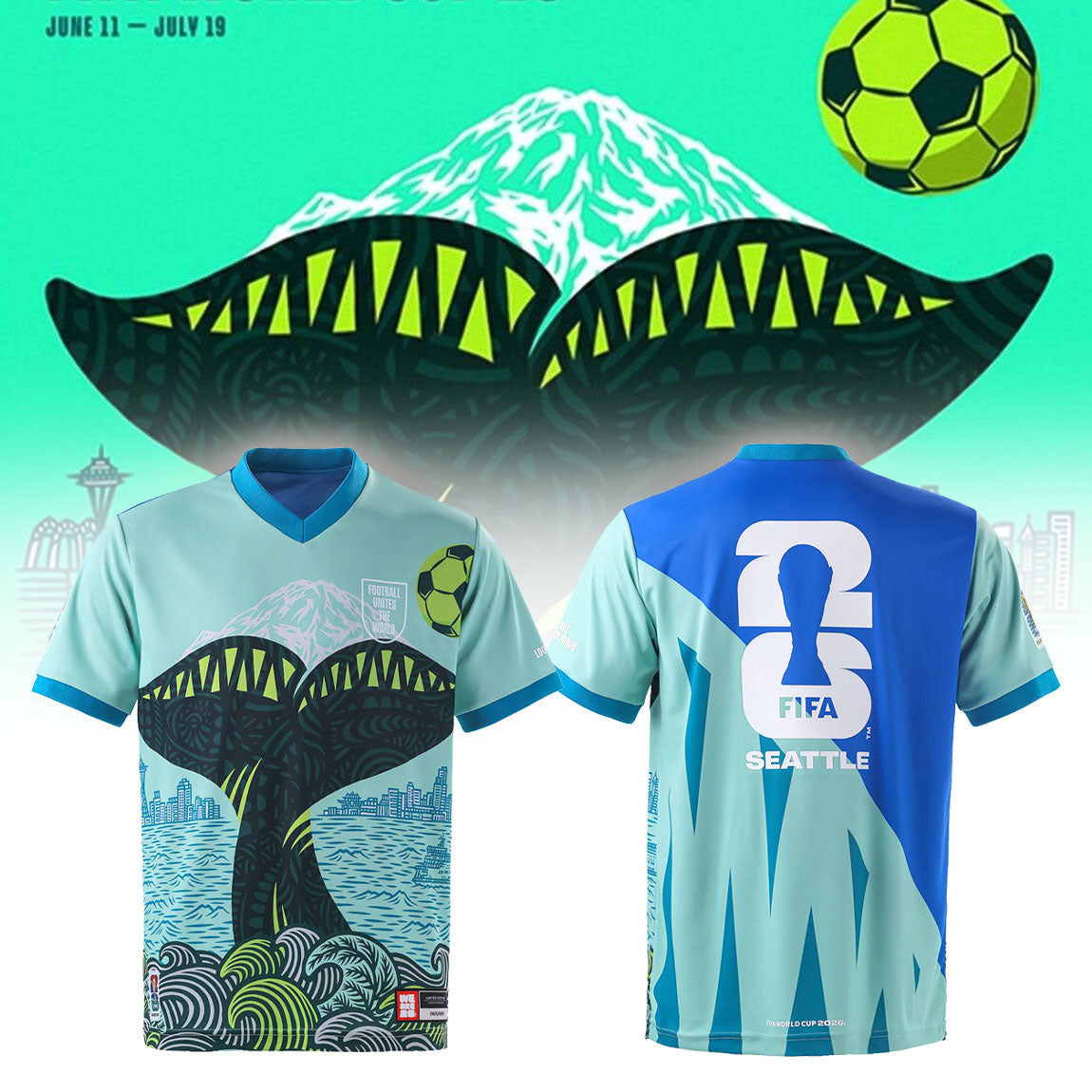 Limited Edition Seattle Jersey World Cup 2026