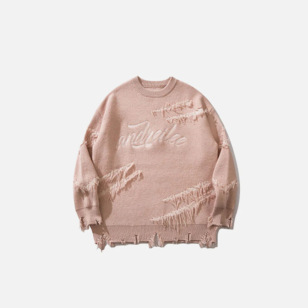 Ripped Artisan Sweater