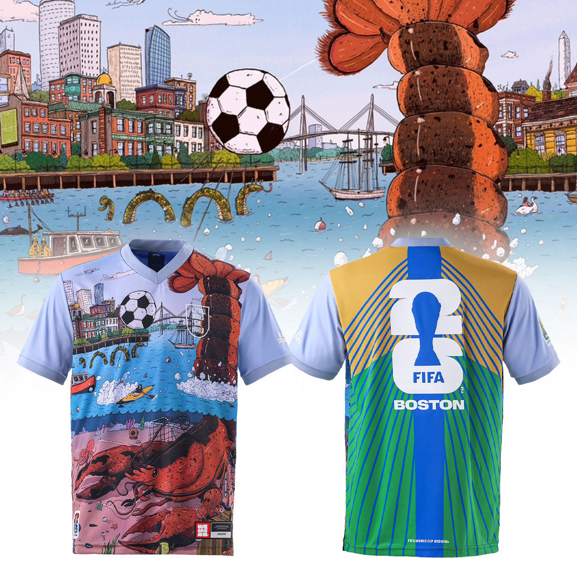 Limited Edition Boston Jersey World Cup 2026