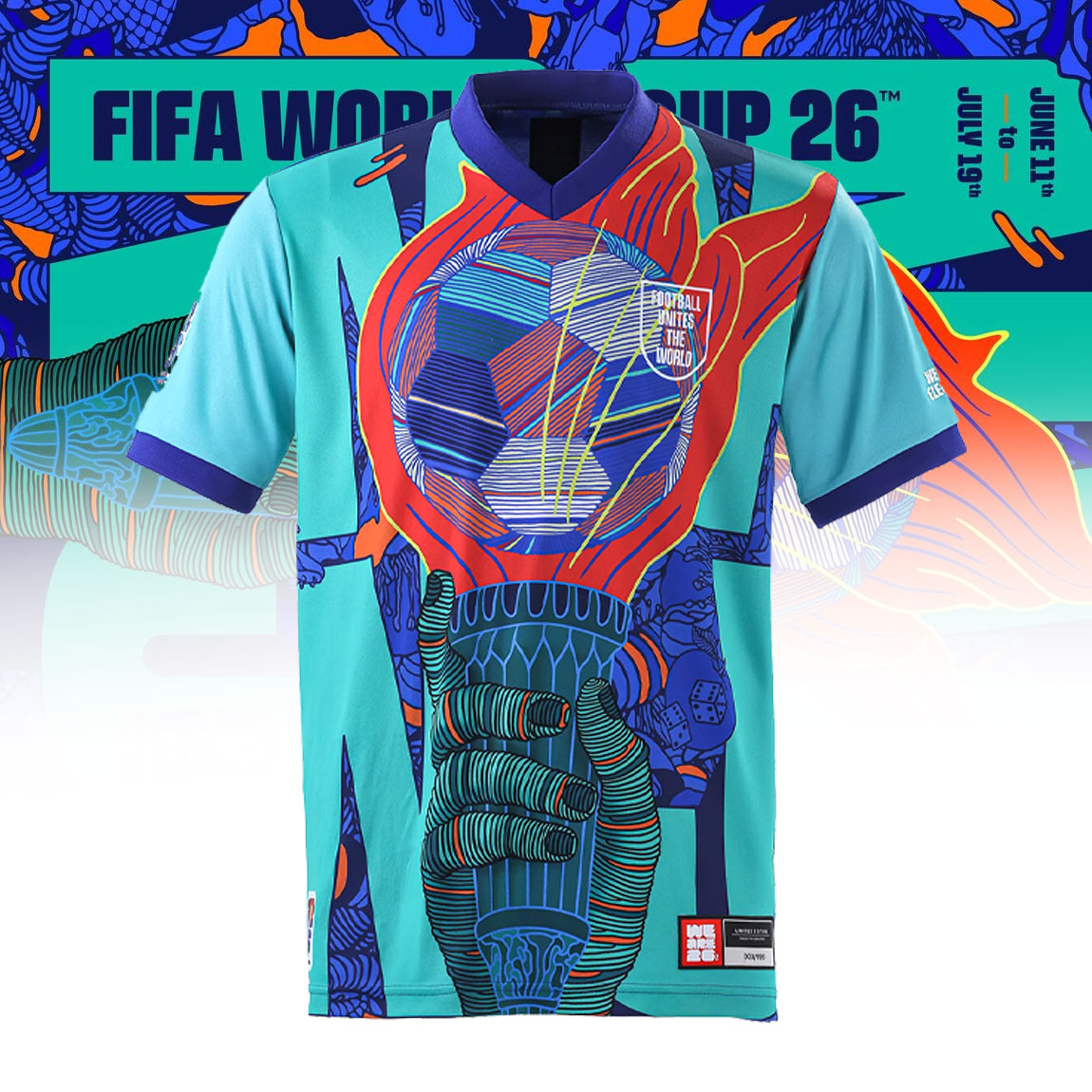 Limited Edition NY-NJ Jersey World Cup 2026