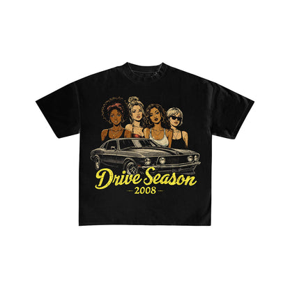 Drive Season 2008 Vintage Graphic Streetwear Tee