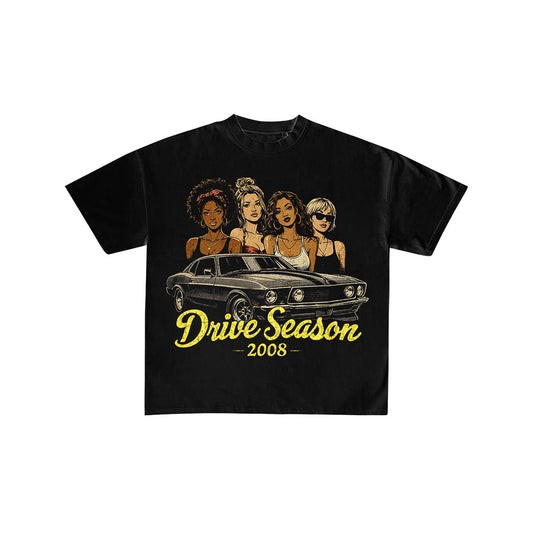 Drive Season 2008 Vintage Graphic Streetwear Tee