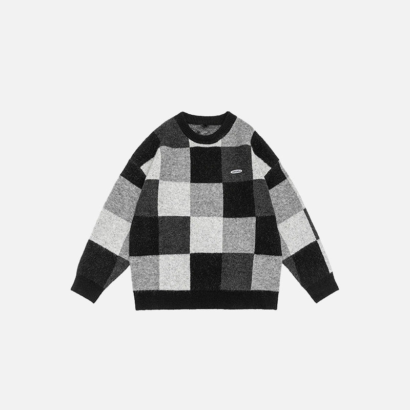 Cozy Patchwork Sweater