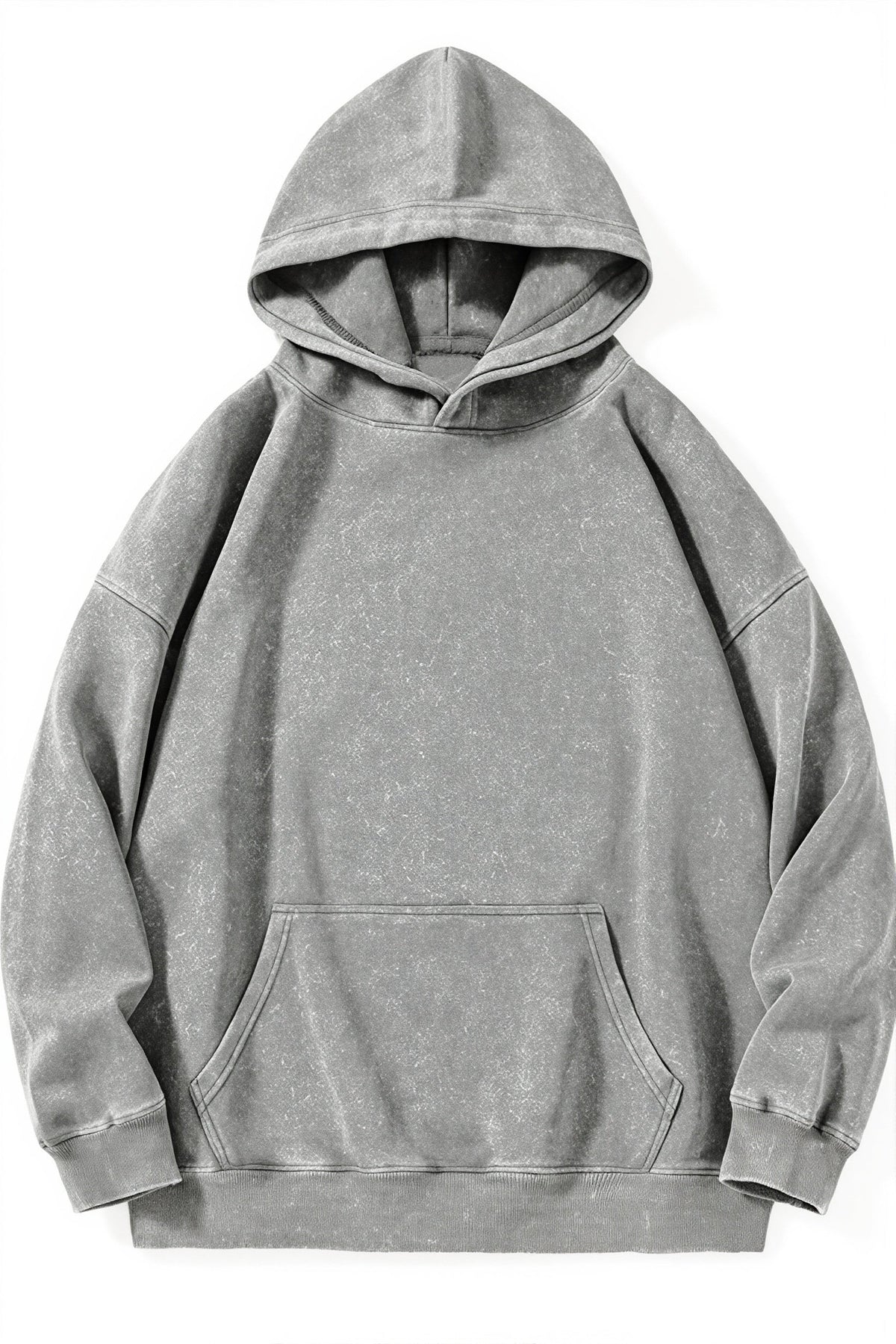 Retro Washed Oversized Pullover Hoodie