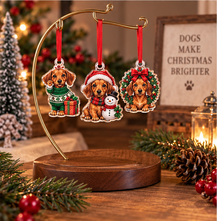 Winston's Dachshund Christmas Advent Calendar 2026, 24 Days of Cute Sausage Dog Surprises, Holiday Countdown Gift for Dog Lovers
