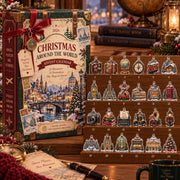 2026 Travel Advent Calendar, 24 Acrylic Ornaments, Christmas Countdown Gift