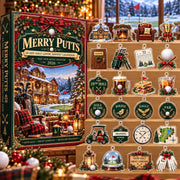 Golf Advent Calendar 2026, 24 Days Christmas Countdown, Golf Lover Ornament Set, Golfer Christmas Gift, Golf Holiday Decor, Golf Gift