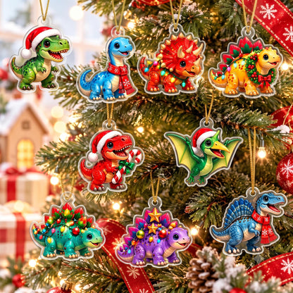 Personalized Dinosaur Christmas Advent Calendar 2026, 24 Day Dino Blind Box, Kids Holiday Countdown