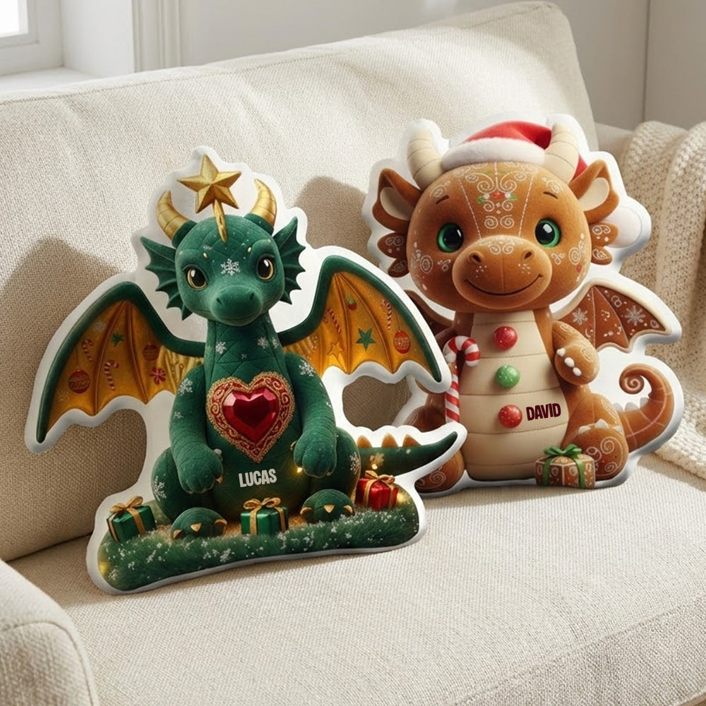 Cute Dragon Pillow Personalized Gifts For Christmas 03patn051125