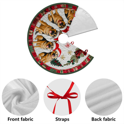German Shepherd Christmas Tree Skirt UKHA5061101