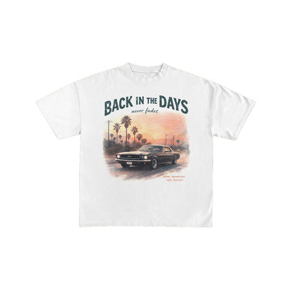 Vintage Mustang Back In The Days Graphic T-Shirt