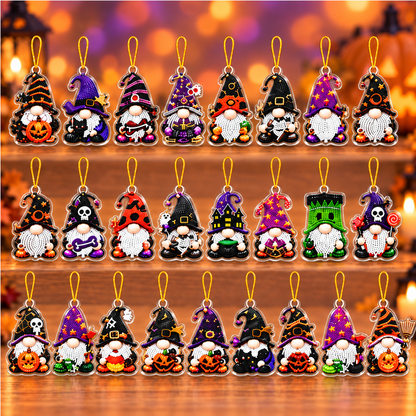 2026 Halloween Gnome Advent Calendar – 24 Days of Spooky Surprises, Cute Gnome Countdown with Halloween Treats, Fun Holiday Decor & Gift for Gnome Lovers