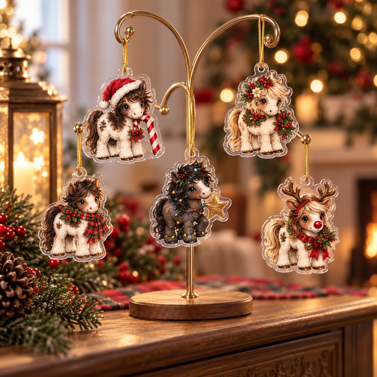 Personalized Christmas Pony Advent Calendar: Custom Name Horse Blind Box