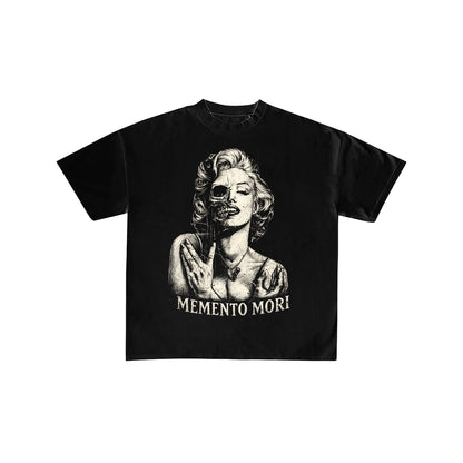 Memento Mori Marilyn Monroe Gothic Graphic Tee