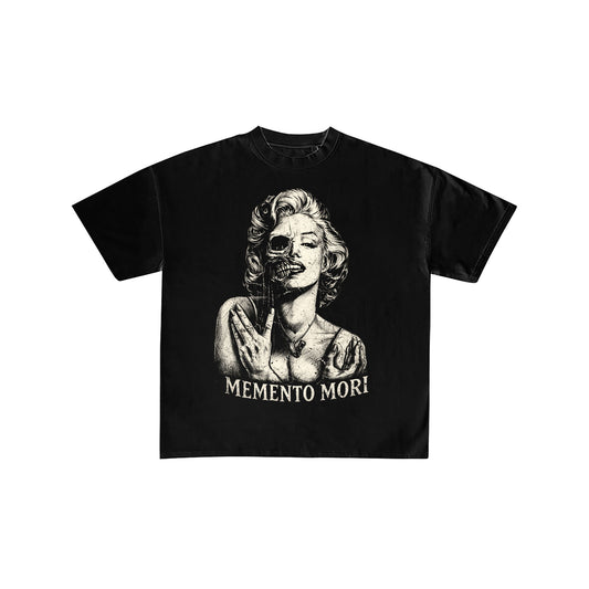Memento Mori Marilyn Monroe Gothic Graphic Tee