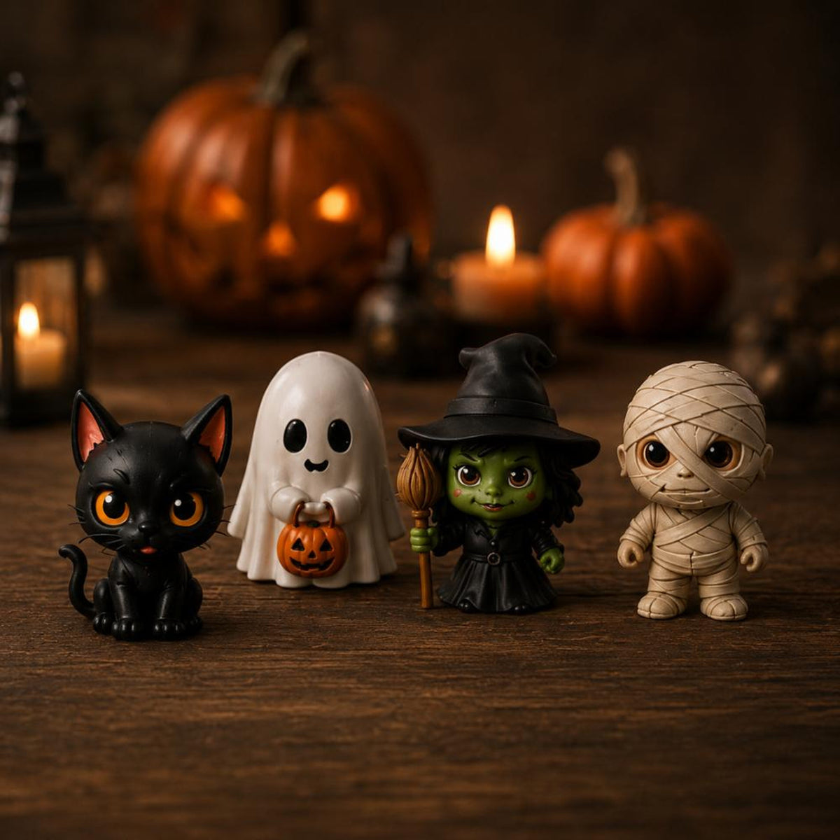 Halloween Advent Calendar 2026, 24 Day Blind Box, Mystery Box, Resin Figurines, Halloween Countdown Box, Spooky Collectibles, Halloween Gift