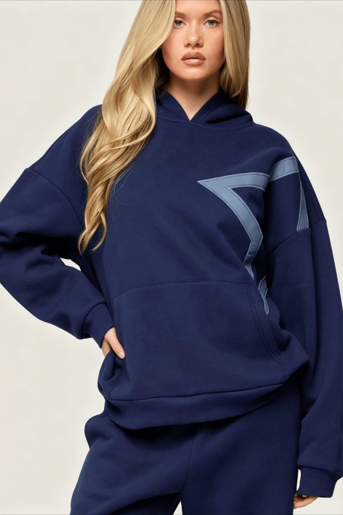 Star Hoodie Pants Two Piece Set