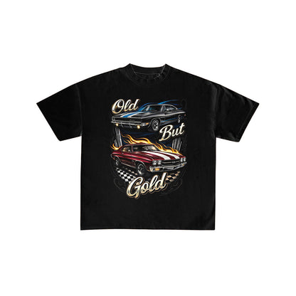Old But Gold Vintage Muscle Car Graphic T-Shirt