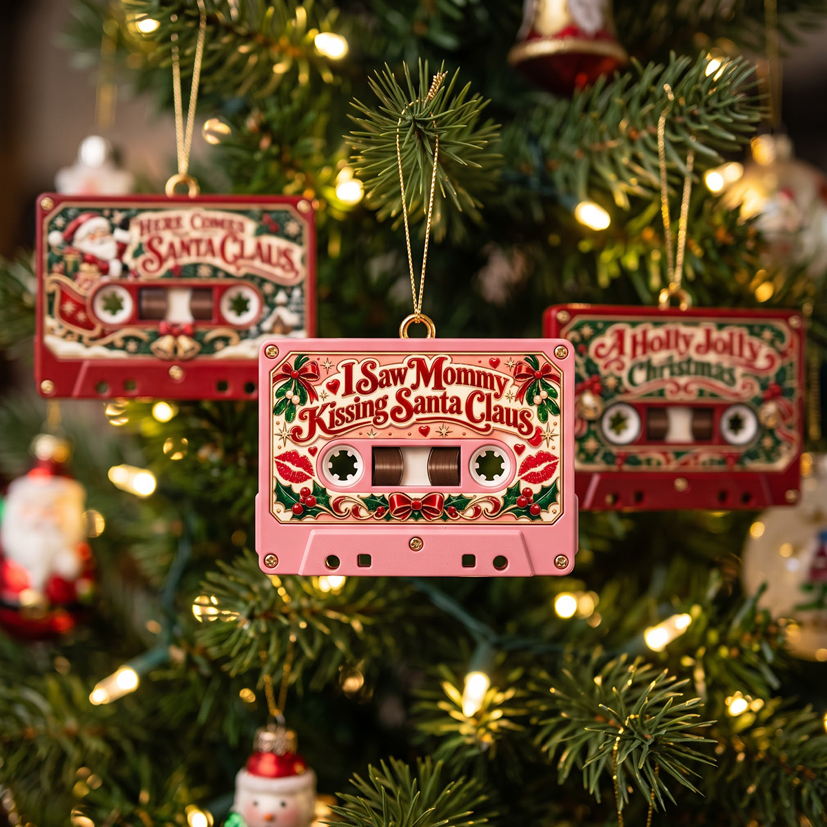 Christmas Songs Advent Calendar 2026 - 24 Day Spirits Countdown, Acrylic Charms Blind Box - Gift For Family