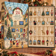 24 Days of Christmas Art Museum Charm Advent Calendar 2026, 24 Collectible Art Charms, Christmas Countdown Gift for Art Lovers