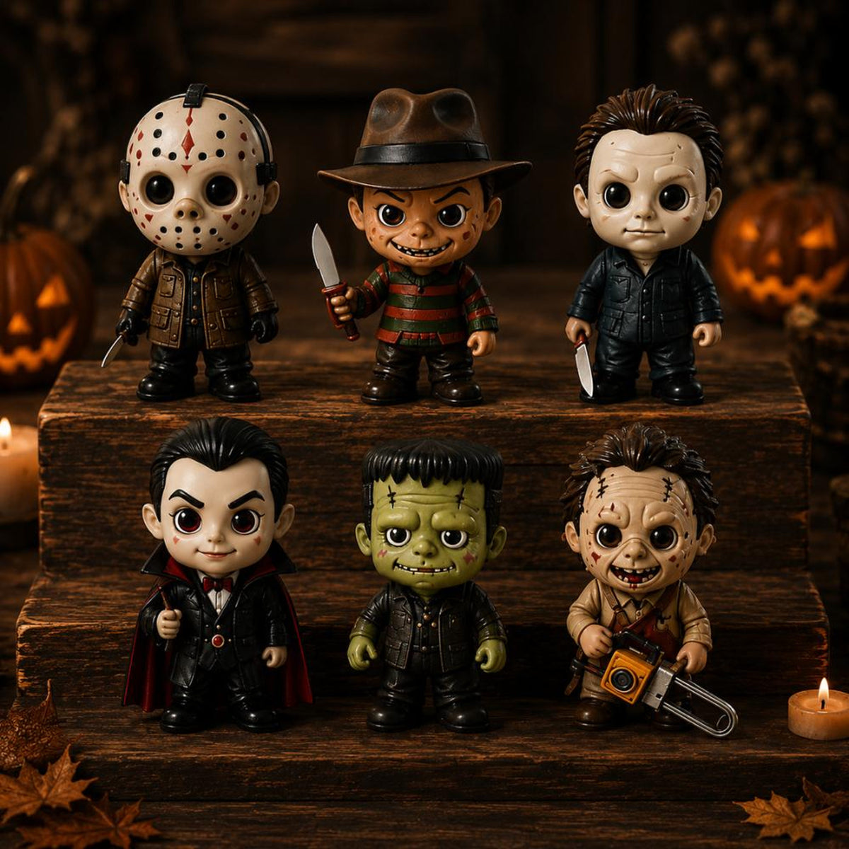 Halloween Advent Calendar 2026, 24 Day Blind Box, Mystery Box, Resin Figurines, Halloween Countdown Box, Spooky Collectibles, Halloween Gift
