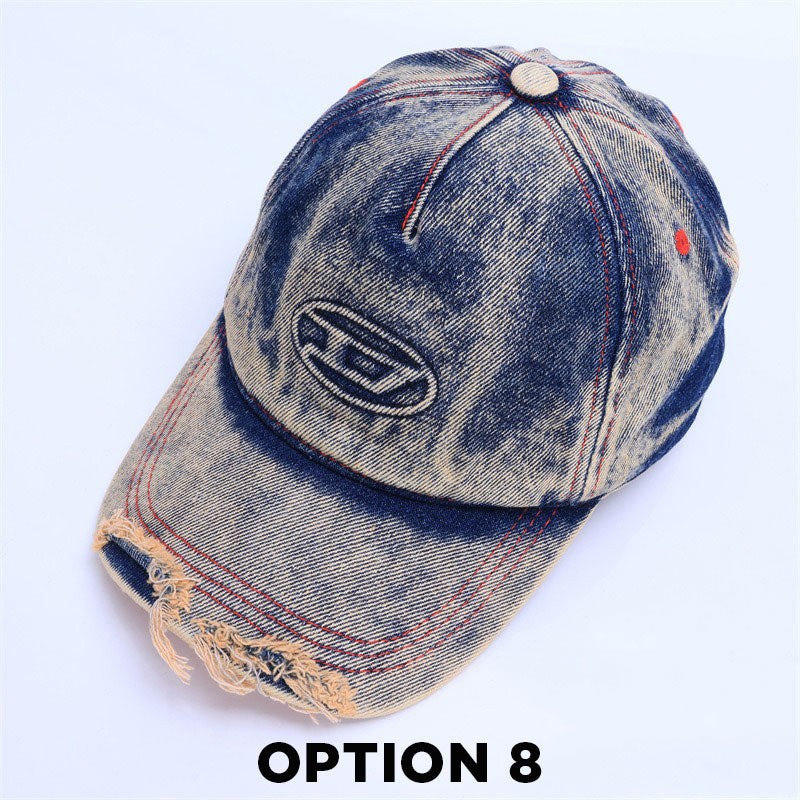 American Letter Embroidery Duckbill Baseball Cap