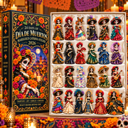 24 Days of Day of the Dead Marigold Catrina Atelier - Advent Calendar 2026