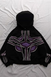 Eye Embroidered Pullover Hoodie