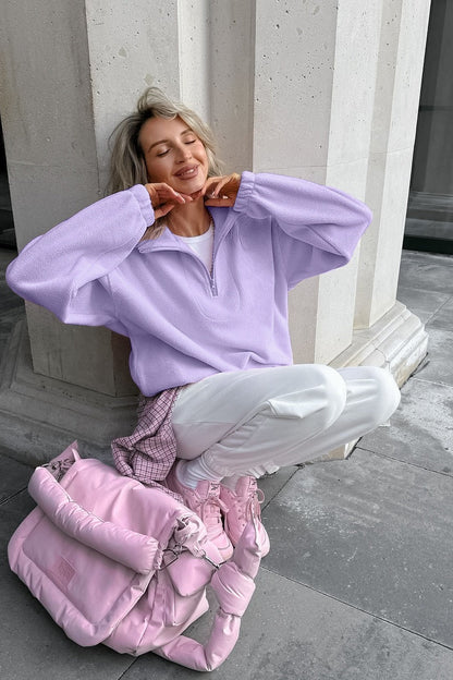 Fleece Quarter Zip Pullover