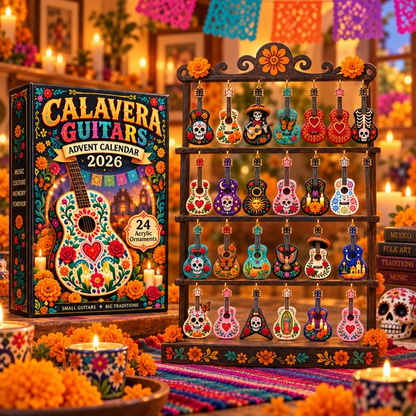 Dia de Muertos 2026 Advent Calendar 24 Day Day of the Dead