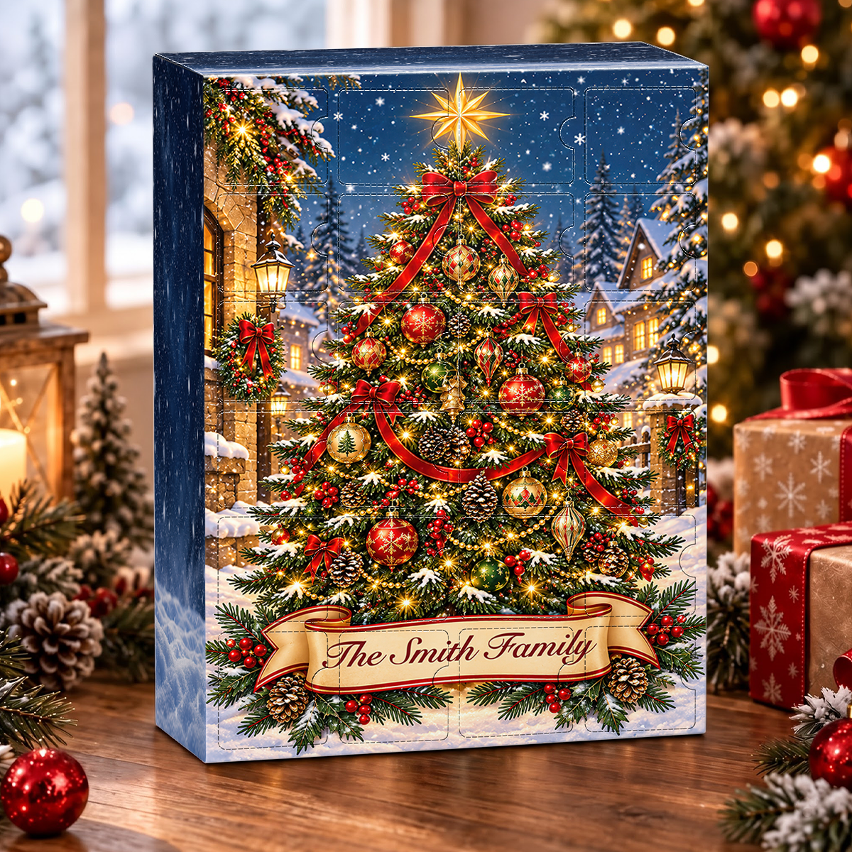Christmas Songs Advent Calendar 2026 - 24 Day Spirits Countdown, Acrylic Charms Blind Box - Gift For Family