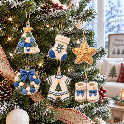 Personalized Baby First Christmas Advent Calendar, 24 Day Christmas Countdown, Custom Baby Ornament Blind Box, Nursery Holiday Keepsake Gift