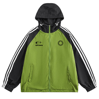 90's Oversized Hooded Jacket