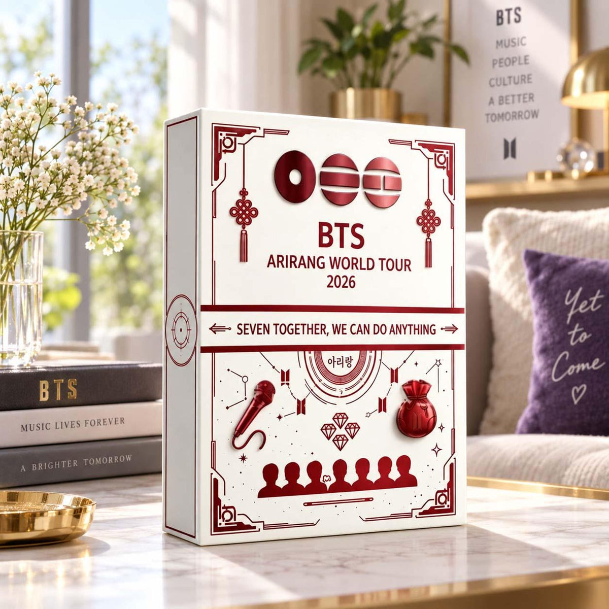 BTS World Tour 2026 Advent Calendar, Arirang 24 Day Blind Box, Kpop Charm Countdown Gift Set, Fan Collectible Christmas Gift