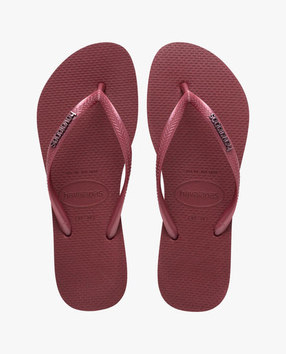 HAVAIANAS Beach Flip Flops & Stylish Summer Flip Flop Sandals Burgundy